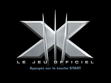 X-Men - The Official Game screen shot title